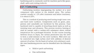 Module III Carburising and nitriding process [upl. by Adlee477]