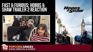 HOBBS amp SHAW  Official Trailer 2  REACTION FastAndFurious HobbsAndShaw DwayneJohnson [upl. by Hollah94]