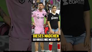 Wer ist das kleine Mädchen das so groß ist wie Messi 🤯👧⚽ [upl. by Crin43]