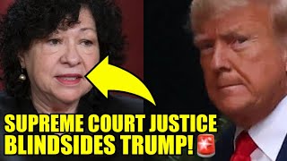 Supreme Court Justice Sotomayor Drops BOMBSHELL On Trump [upl. by Atiana]