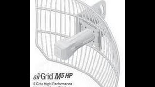 AirGrid M5hp Configuration with bridge mode in hindi [upl. by Atnuahsal]