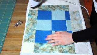 Tutorial cuscino patchwork pt 1 by IdeAli [upl. by Ettedualc260]