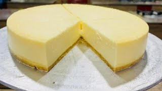 Newyork cheesecake  baked cheesecake  Soft and fluffy cheesecake easy recipe [upl. by Killy]