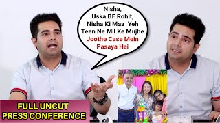 Karan Mehra EXPOSING Press Conference Against Wife Nisha Rawal  Her Affair False Case amp Son Kavish [upl. by Maleki]