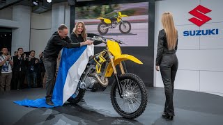 2025 NEW SUZUKI RMZ85 FINALLY UNVEILED [upl. by Shien]