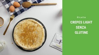 Crepes senza glutine ricetta light  foodspring® [upl. by Dyl]