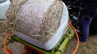 Mini bale wrapper WOLAGRI FW 500Z [upl. by Cathe42]