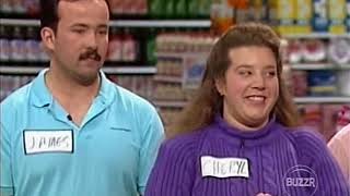 Supermarket Sweep  Cheryl amp James vs Charley amp Dennis vs Gina amp Jeff 1991 [upl. by Nath]