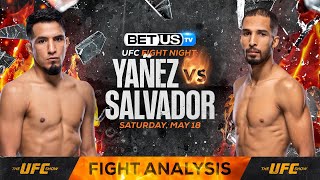 Adrian Yanez vs Vinicius Salvador Fight Night  UFC Expert Predictions UFC Picks and Best Bets [upl. by Banks820]