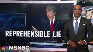 A reprehensible lie Jonathan Capehart slams Trumps racist attacks on Haitian migrants [upl. by Nnaillij225]