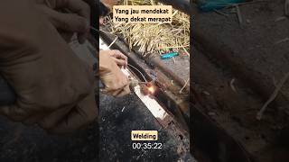 Welding  Pick Up automobile welding bengkelrestorasi shorts [upl. by Clere]