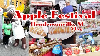 Apple Festival in HendersonvilleNC VLOG Road Trip to NC [upl. by Keary]