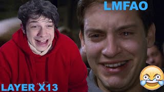 Adding a Layer of Clothing Every Time I Laugh  Reacting to YTP SpiderMan THE RENT AWAKENS [upl. by Peih]