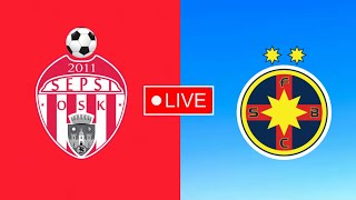 Sepsi OSK Sfantul Gheorghe vs Fotbal Club FCSB Live Romanian Liga I 2024 [upl. by Atte]