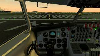 Boeing 707 flightgear  Takeoff KSFO [upl. by Ydnak200]