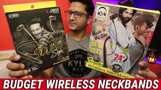 Budget Wireless Neckbands  UampI Royalty UiNB4023 amp UBON Sound Sugar CL170  Data Dock [upl. by Alenas417]