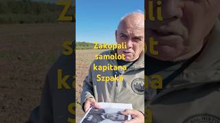 Historia samolotu kapitana Szpaka lotnictwo shorts history wrzesien1939 [upl. by Yhtimit78]