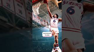 How DrJ Changed The NBA 🏀 [upl. by Dusa]