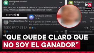 Piura extorsionan a falsos ganadores de La Tinka [upl. by Evatsug888]