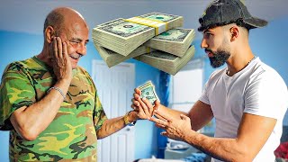 SURPRISED MY DAD WITH 10000 CASH EMOTIONAL [upl. by Ttekcirc]