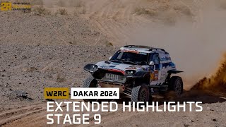 Extended Highlights  Stage 9  Dakar2024  W2RC [upl. by Vokay]