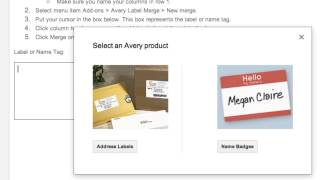 HOW TO MAIL MERGE AND CREATE LABELS IN GOOGLE DOCS [upl. by Scornik]