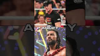 John Cena vs Roman Reigns  WWE Comparison [upl. by Riaj637]