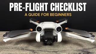 DJI Mini 3 Pro Preflight Checklist  Thing To Do Before You Fly [upl. by Notxarb890]