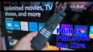 Philips PML9009 television The Xtra Ambilight TV with Mini LED  QD panel drive by Titan OS [upl. by Lynus]