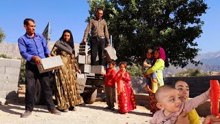 Khadija came to thecitywhilecookingand cleaning Hadis yardandbroughtcementblocks to build a bathroom [upl. by Chavez]