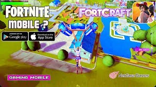 FortCraft  Battle Royale Gameplay TOP 1 AndroidIOS [upl. by Janeva930]