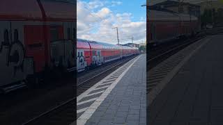 Einfahrt RE 50 nach Frankfurt am Main Hbf in Wächtersbach Br 193  Dosto [upl. by Atsirak365]