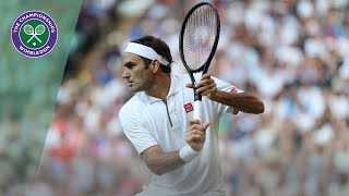 Roger Federer vs Rafael Nadal Wimbledon 2019 semifinal highlights [upl. by Eleirbag]