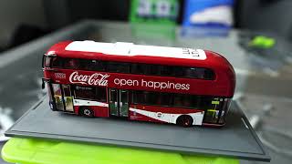 CocaCola London Bus MODEL REVIEW [upl. by Asilegna]