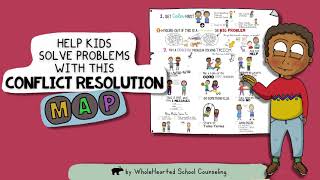 Conflict Resolution Strategies for Kids by WholeHearted School Counseling [upl. by Rind]