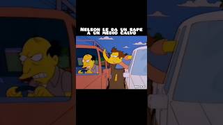 Nelson le da un Sape 🤣 thesimpsons homerosimpson humor shorts shortsfeed shortsviral [upl. by Aralomo]