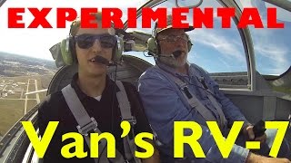 Flying the Experimental Vans RV7 [upl. by Teloiv]