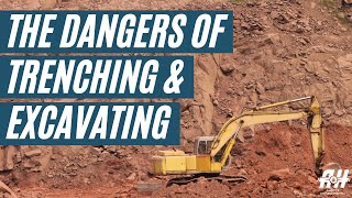 The Top 5 Dangers in Trenching and Excavation amp How to Protect Yourself  Construction Safety 2022 [upl. by Morty]