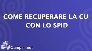 ⚡ COME RECUPERARE LA CU CON LO SPID DAL SITO DELLAGENZIA DELLE ENTRATE ✅ TUTORIAL [upl. by Nilhtac479]