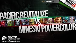 MPGL 41 PacificRevitalize vs Mineski InfinityPowerColor [upl. by Jacqui]