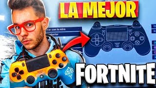 LA MEJOR CONFIGURACIÓN PARA MANDO EN FORTNITE  TheGrefg [upl. by Lustig977]