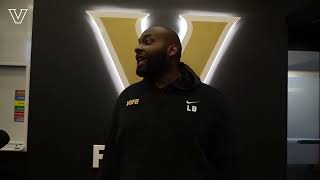 Vandy Football  Larry Black Interview Spring Practice [upl. by Harac290]