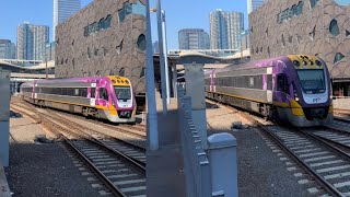 VLine VL50 amp VL45 to the Railcar Depot and VLine VL00 amp VL115 to Waurn Ponds [upl. by Narej873]