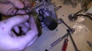 How to Drop amp Rebuild a Honda Hobbit PA50 II Moped Engine Step by Step [upl. by Ynohtnaed]