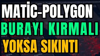 Matic Coin analizi  Matic alınır mı  Matic Bu Seviyeyi kırmalı  Kripto para son dakika [upl. by Benn]