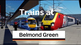 Trains at Belmond Green [upl. by Riva191]