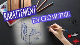 comment faire un rabattementgeometrique [upl. by Staal]