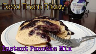 Easy Instant Pancake Mix Recipe  Feed Them Friday [upl. by Enileuqcaj148]