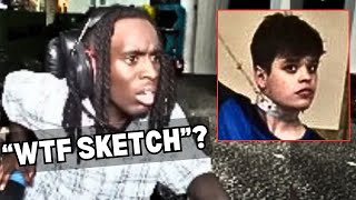 Kai Cenat LIVE Reaction On Sketch Getting Exposed Online [upl. by Einnahc]