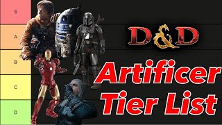 The ARTIFICER Subclasses Ranked DampD 5e [upl. by Eulalee]